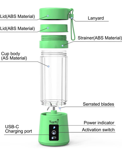 Portable USB Blender – Smoothie Maker On The Go